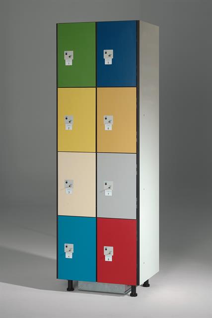 Guixeta de 8 portes multicolor